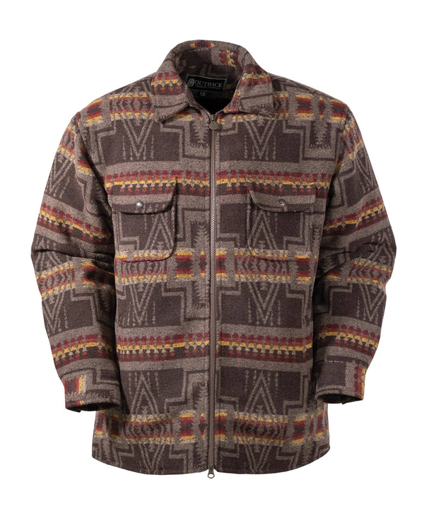 Outback Trading Co (NZ) Koda Jacket Brown / MD 29756-BRN-MD