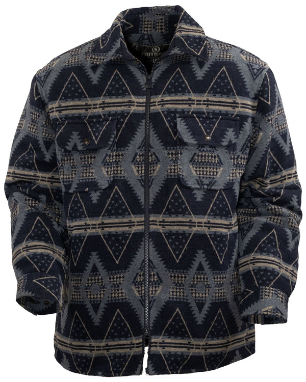 Outback Trading Co (NZ)  Koda Jacket Navy / MD 29756-NVY-MD