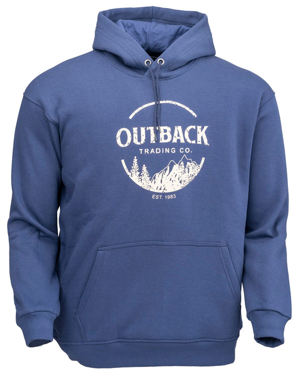 Outback Trading Co (NZ) Outback Hoodie Navy / Small 40281-NVY-SM