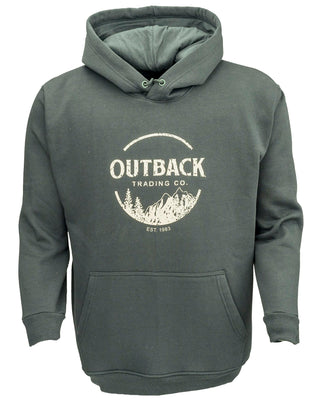 Outback Trading Co (NZ) Outback Hoodie Olive / Small 40281-OLV-SM