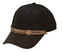 Outback Trading Company Equestrian Cap BLACK / BLK 1482-BLK