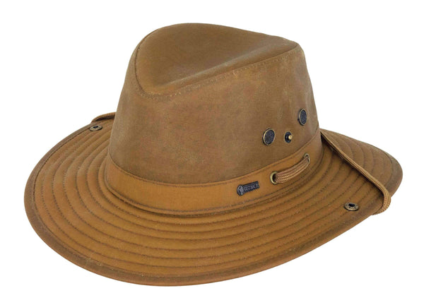 Oilskin River Guide Hat